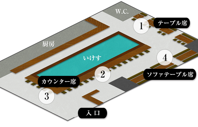 店内見取り図